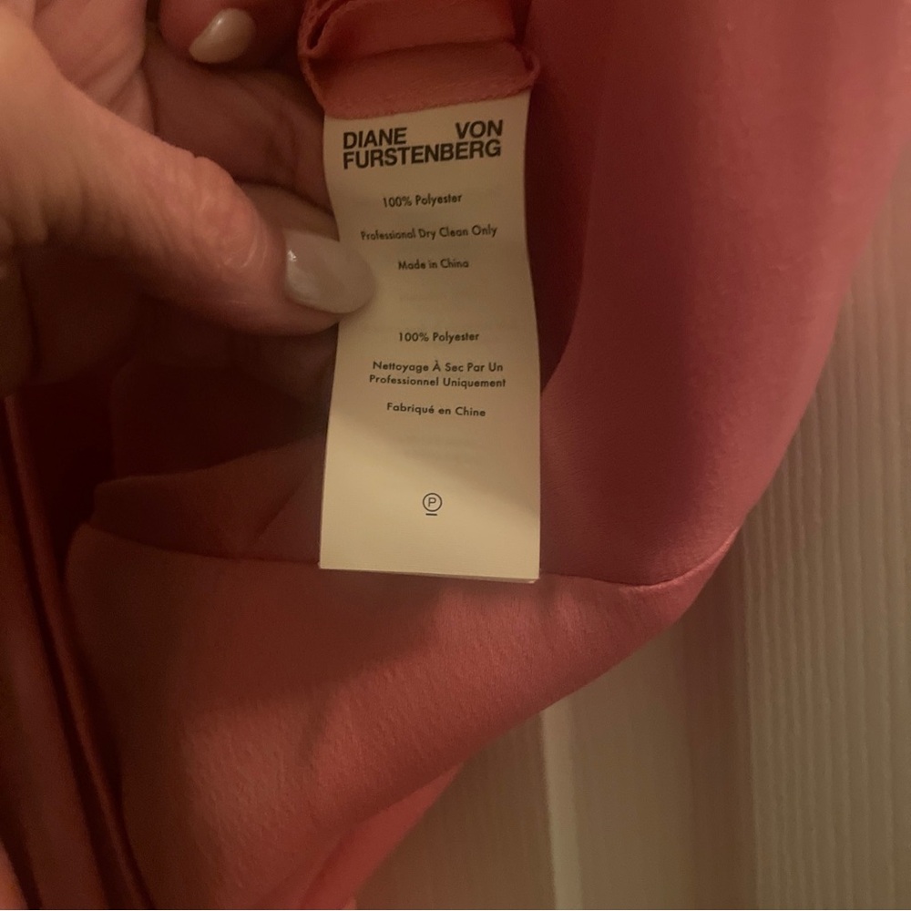 Diane von Furstenberg Pink Dress